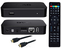 Charger l&#39;image dans la galerie, MAG 322 W1 IPTV Box + en WiFi intégré + câble HDMI + Original MAG télécommande + adaptateur secteur (Programmation &amp; Livraison Incluses)