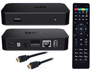 MAG 322 W1 IPTV Box + en WiFi intégré + câble HDMI + Original MAG télécommande + adaptateur secteur (Programmation & Livraison Incluses)
